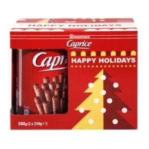 Vafl roleri CAPRICE Xmas 2x250g slide slika
