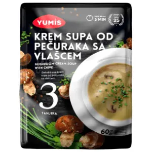 Krem supa YUMIS od pečuraka sa vlašcem 60g slide slika