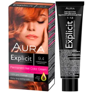AURA Explicit farba za kosu 9.4 bakarno plava slide slika