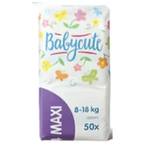BABYCUTE pelene Maxi 4 50kom slide slika