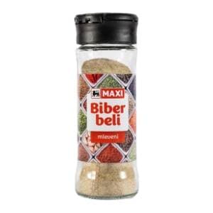 Biber MAXI beli staklo 55g slide slika