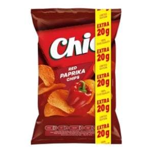Čips CHIO red paprika 130g+20g slide slika