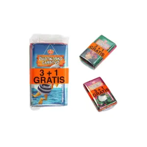 Čokoladica KRAŠ Životinjsko carstvo 15g 3+1 gratis slide slika