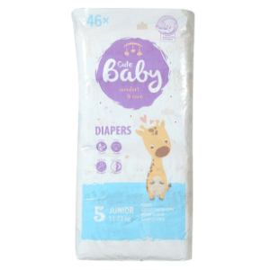 CUTE BABY pelene Junior 5 46kom slide slika