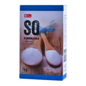 Kuhinjska so K PLUS evaporisana 1kg slide slika