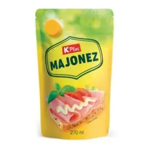 Majonez K PLUS delikates 270ml slide slika