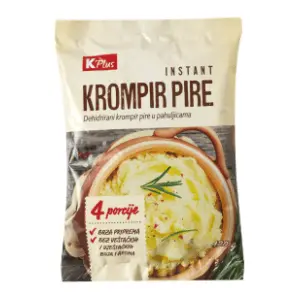 Instant krompir pire K PLUS 120g slide slika