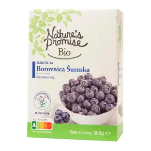 NATURE'S PROMISE Bio borovnica 300g slide slika