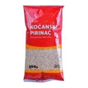 Pirinač K PLUS kočanski 500g slide slika