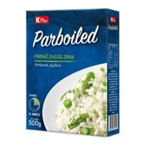 Pirinač K PLUS parboiled 500g slide slika