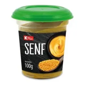 Senf K PLUS fini 100g slide slika
