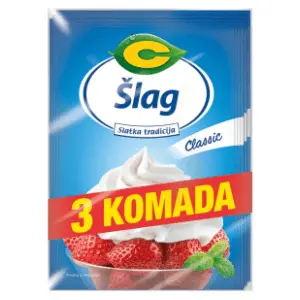 Šlag classic sa vodom C 3x40g slide slika