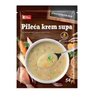 Krem supa K PLUS pileća 54g slide slika