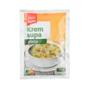 Krem supa PREMIA pileća 70g slide slika