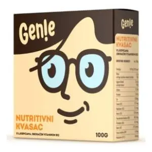 Sveži nutritivni kvasac GENIE 100g slide slika