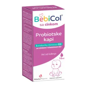 ABELA PHARM Bebi Col probiotske kapi sa cinkom 10ml slide slika