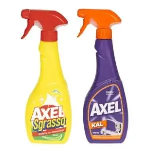 AXEL set sredstvo za odmašćivanje i za ukljanjanje kamenca 2x500ml slide slika