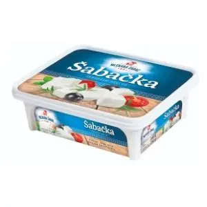 Beli sir MLEKARA ŠABAC Šabačka 45%mm 250g slide slika