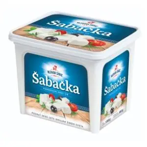 Beli sir MLEKARA ŠABAC Šabačka 45%mm 900g slide slika