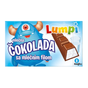 Čokolada LUMPI mlečna 100g slide slika