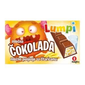 Čokolada LUMPI žitarice 80g slide slika