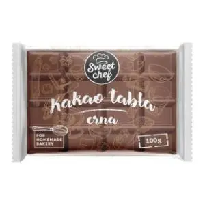 Čokolada SWEET CHEF za kuvanje crna 100g slide slika
