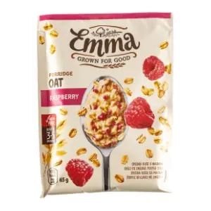 EMMA ovsena kaša malina 65g slide slika