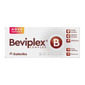 GALENIKA Beviplex B complex tablete 30kom slide slika