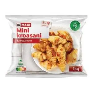 MAXI mini kroasani 1kg slide slika