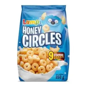 Pahuljice LUMPI honey circles 250g slide slika
