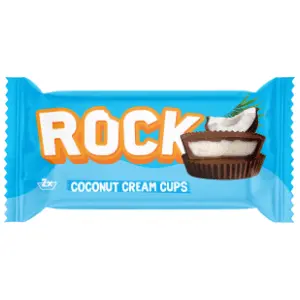 Čokoladica ROCK Coconut cream cups 36g slide slika