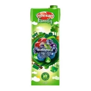 Voćni sok NECTAR Family borovnica koktel 1,5l slide slika