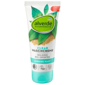 ALVERDE Clear krema za umivanje glina i zeleni čaj 100ml slide slika