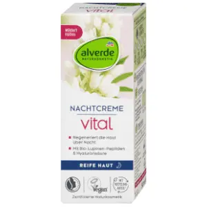 ALVERDE Vital noćna krema sa peptidima organske lupine 50ml slide slika