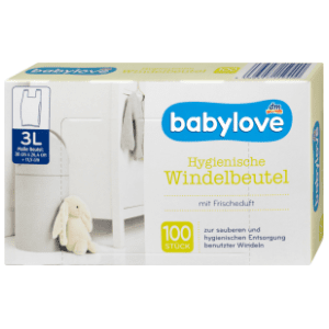 BABYLOVE kesice za odlaganje pelena 100kom slide slika