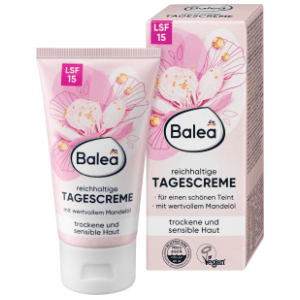 BALEA dnevna krema za suvu kožu sa bademovim uljem SPF15 50ml slide slika