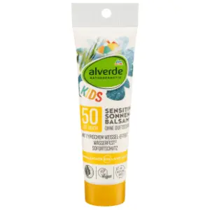 Balzam za sunčanje ALVERDE Kids sensitiv SPF50 30ml slide slika