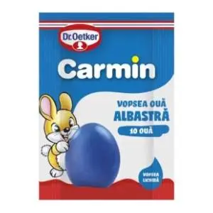 Boja za jaja plava carmin DR. OETKER slide slika