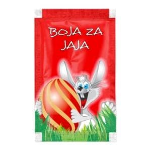 Boja za jaja crvena KGT slide slika