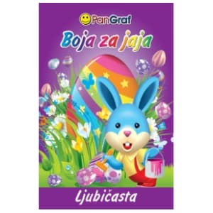 Boja za jaja ljubičasta PANGRAF slide slika
