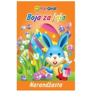 Boja za jaja narandžasta PANGRAF slide slika