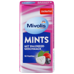 Bombone MIVOLIS Mints šumsko voće sa zaslađivačima 35g slide slika