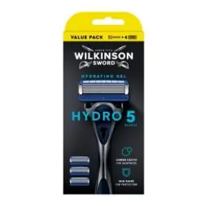 Brijač WILKINSON Hydro 5 clampack + 4 patrone slide slika