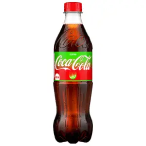 COCA COLA Lime 500ml slide slika