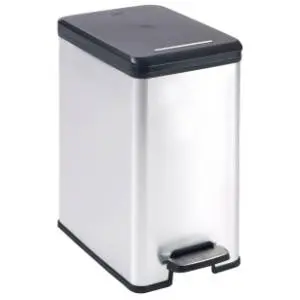 CURVER kanta za smeće slim silver 25l slide slika