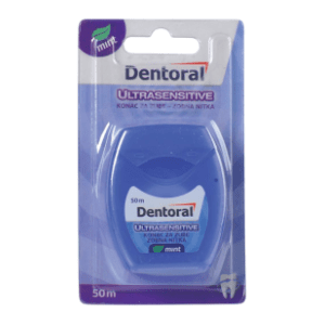 DENTORAL Sensitive mint konac za zube 50m slide slika