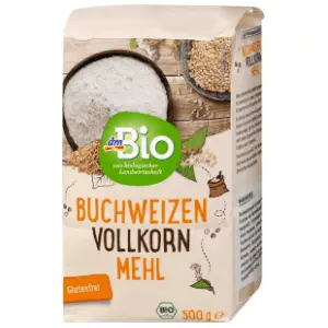 DM BIO integralno heljdino brašno organsko 500g slide slika
