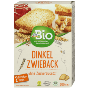 Dvopek DM BIO od spelte 200g slide slika