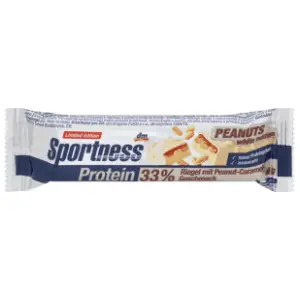 Energetska štanglica SPORTNESS kikiriki i karamela 40g slide slika