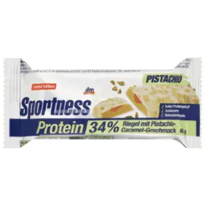 Proteinska štanglica SPORTNESS pistaći i karamela 40g slide slika